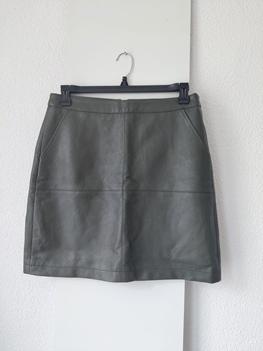 40 HEMA leren rokje -BH