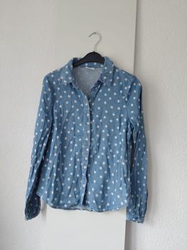 34 VILA denim dots -HN