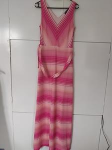 34 ANA ALCAZAR roze jurk -VO
