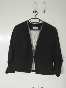 40 H&M blazer black -HN