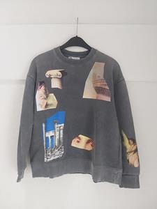 36 ZARA sweater print -HE