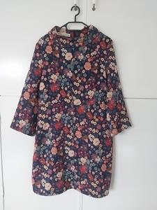 40 VANILA denim flower -KA