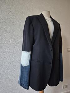 BLAZER S/M/L halve denim