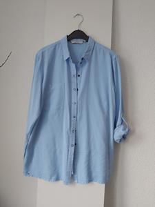 38 NUMPH blue blouse -HN