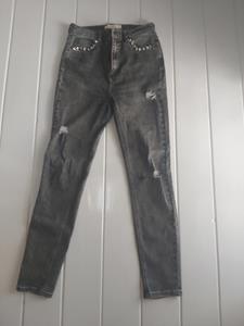 40 EVERY DAY jeans zilver -ZU