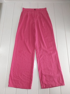 38 ZARA roze flared -KR