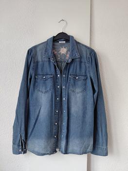 40 VILA denim borduur -KR