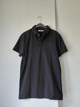 38/L CAST IRON polo zwart -KR