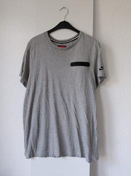 40/L NIKE grijs ritsje -VO