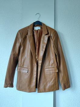 36 COSTES leer blazer -GJ