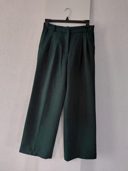 38 ZARA groen pantalon -AN