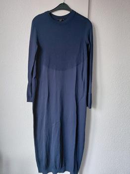 36/38 COS blue dress -BAK