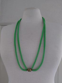 KETTING groen dubbel -PU