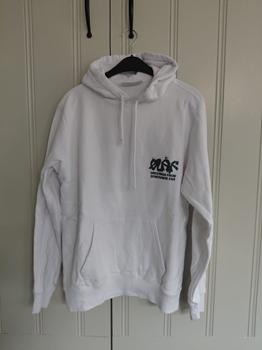 38 OLAF witte hoody -ND