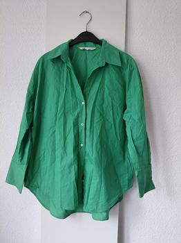 36 ZARA groene blouse -HO