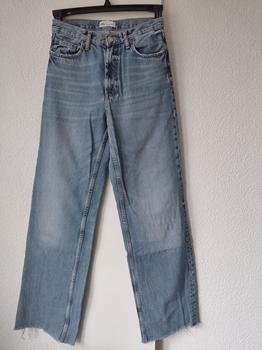 36 ZARA denim straight -HB