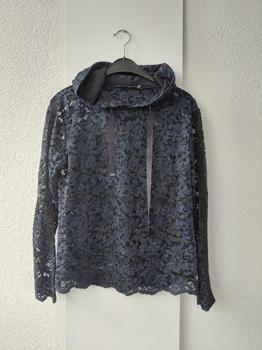 38 MONARI donkerblauw kant -HN