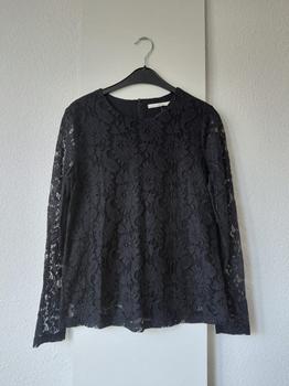 38 AAIKO zwarte kanten top -HN