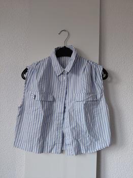 34/36 MANGO crop blouse -HN