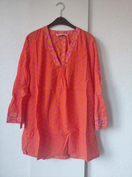 38 ZARA oranje/roze -HB