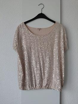 38 ESQUALO glitter top -PU