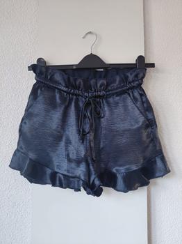 36 MANGO blauwe short -KS