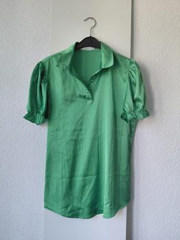 38 BY CLARA groene blouse -HN