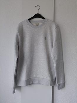38 BOUCLE grijze sweater -SU