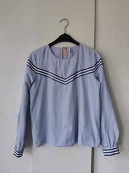 38 STRADIVARIUS blauwe streep -HN
