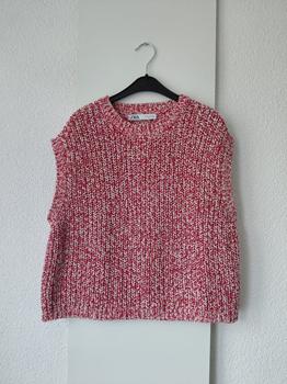 36 ZARA gebreide rood gemelleerd -HB