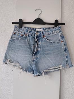 38 ZARA denim short -HB