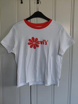 36 LEVI'S wit oranje -TS