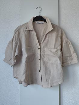 40 ZARA linnen blouse -MJ