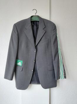 38/40 ADIDAS upcycled blazer