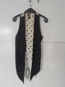 38/40 DREAMSTAR gilet pailet -HN