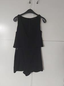 36 ZARA jumpsuit black -AM