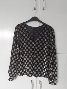 36 ZARA dots goud -HS