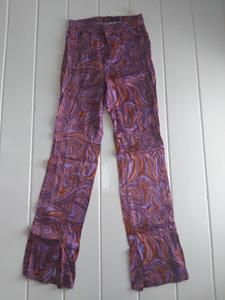 34 ZARA flared purple -AM