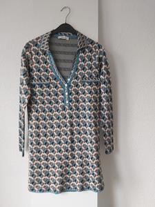 36 ZARA blue dress -AM