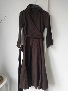 40 ZARA dress brown -AM