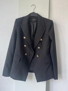 40 ATTENTIF zwarte blazer -VOL