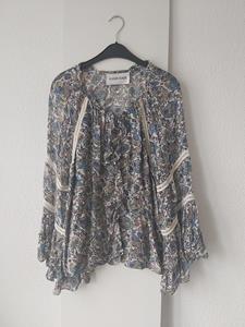 36 SILVIAN HEACH top blauw -VO