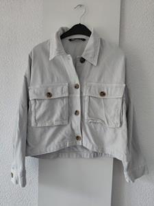 38 ZARA crop denim -SCH