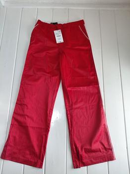 38 ZARA rode broek bies -VI