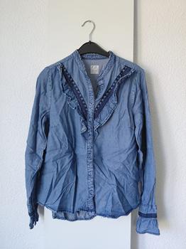 36 CULTURE denim top -SCH