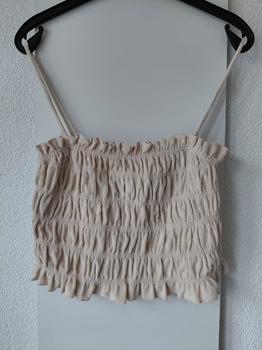 38 H&M beige top -HN