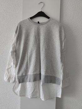 36 LADIES FASHION wit/grijs -JB