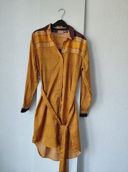 38 JOSH V dress oker bruin -ZE