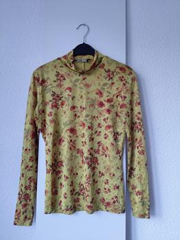 38 ZARA yellow bloem -HN