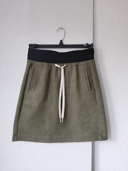 36 VANILIA khaki rok -HN
